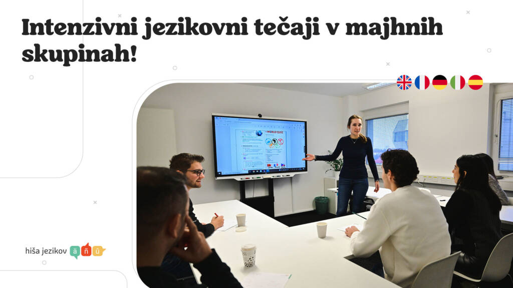 Jezikovni tečaji - Maribor v majhnih skupinah