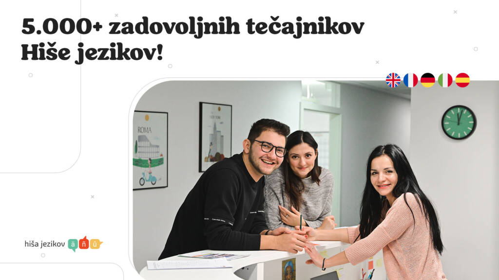 Jezikovni tečaji - maribor - več kot 5.000 zadovoljnih uporabnikov
